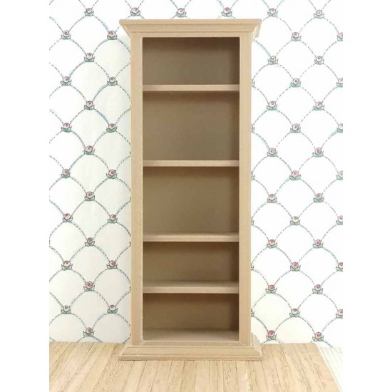 Storage unit with shelves & decorative moldings- Scale 1/12